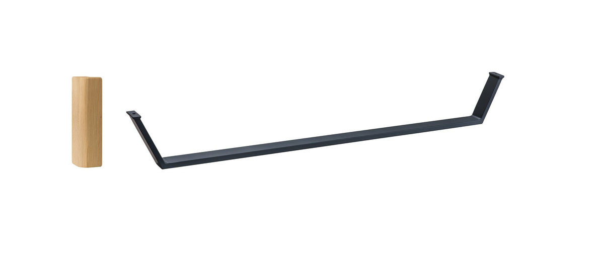Hasena Glyn Bettfüsse – 140 cm, 20 cm, Eiche bright, geölt