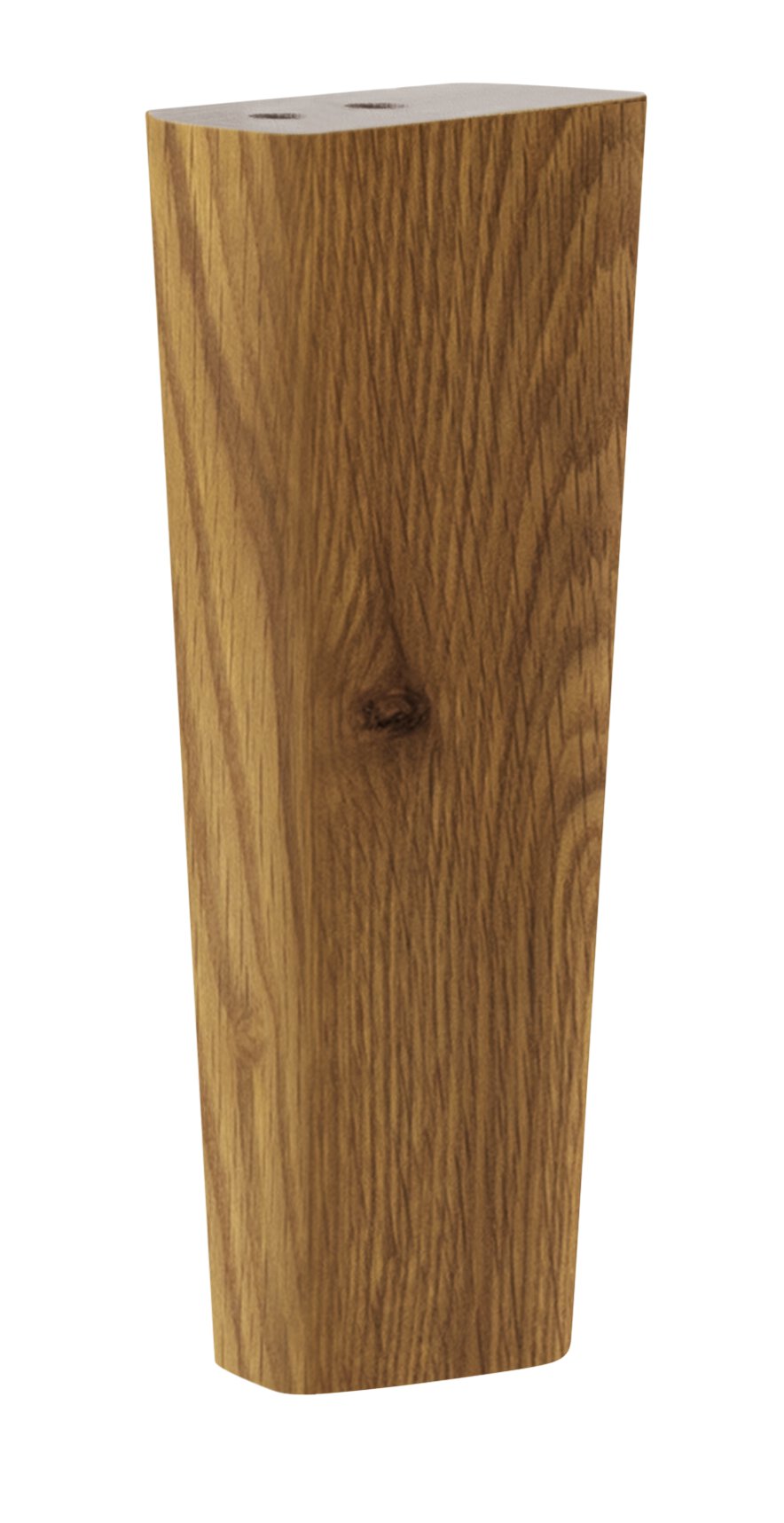 Hasena Lana Bettfüsse – 20 cm, Wildeiche natur, geölt