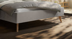 Hasena Reyes Polsterbett – 160 x 200 cm, 20 cm, Pace sand