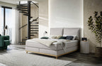 Hasena Imelda Boxspringbett – 140 x 200 cm, Lovely-Top, Pace light grey