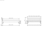 Hasena Ortona Bettgestell – 120 x 200 cm, 20 cm, Eiche bright, geölt