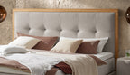 Hasena Marisol Boxspringbett – 140 x 200 cm, Elegance-Top, Pace grey