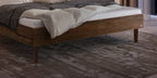 Hasena Sansano Luce Massivholzbett – 160 x 200 cm, 25 cm, Kernbuche natur, geölt