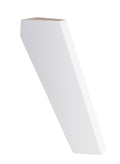 Hasena Nelo Bettfüsse – 20 cm, Buche weiss deckend, lackiert