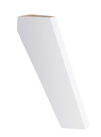 Hasena Nelo Bettfüsse – 20 cm, Buche weiss deckend, lackiert