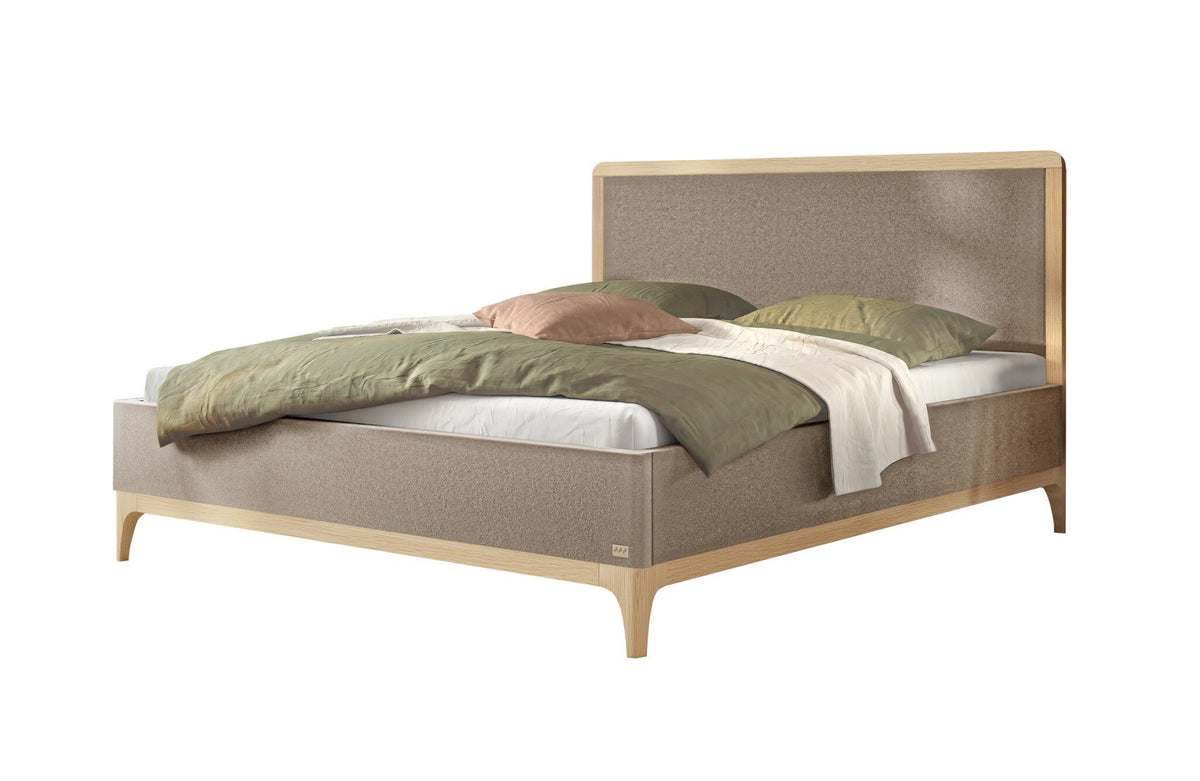 Hasena Soledad Polsterbett – 140 x 200 cm, Pace sand