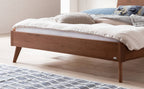 Hasena Caluso Bettgestell – 160 x 200 cm, 25 cm, MDF weiss deckend, lackiert