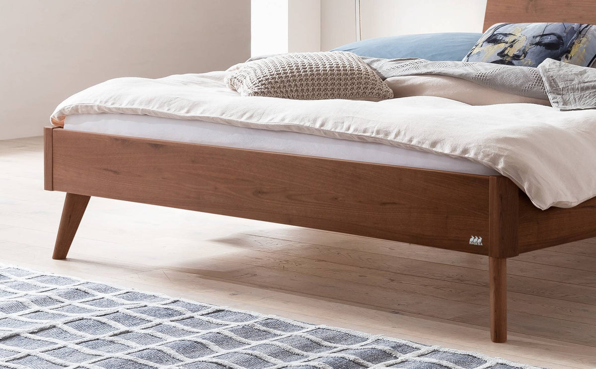 Hasena Caluso Bettgestell – 160 x 200 cm, 25 cm, MDF weiss deckend, lackiert