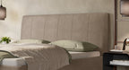 Hasena Juliana Polsterbett – 160 x 200 cm, 25 cm, Pace grey