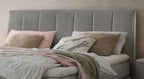 Hasena Reina Boxspringbett – 140 x 200 cm, Elegance-Top, Monet steel