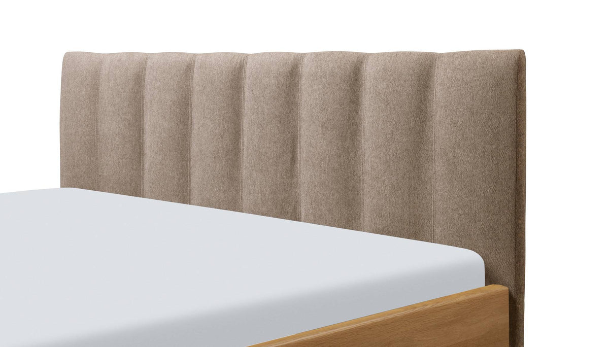 Hasena Luzia Polsterkopfteil – 140 cm, Pace sand