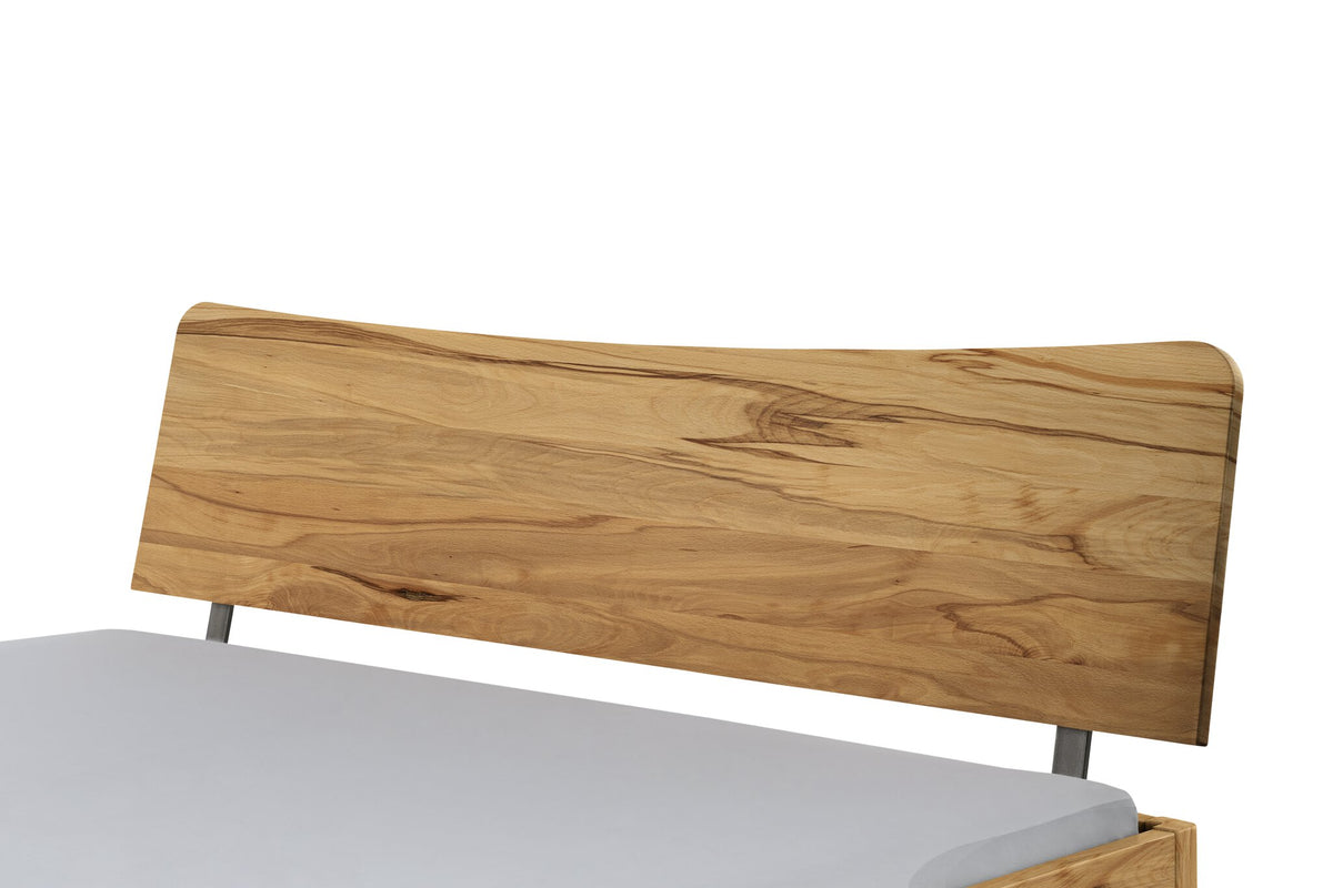 Hasena Wave Kopfteil – 140 cm, Wildbuche natur, geölt