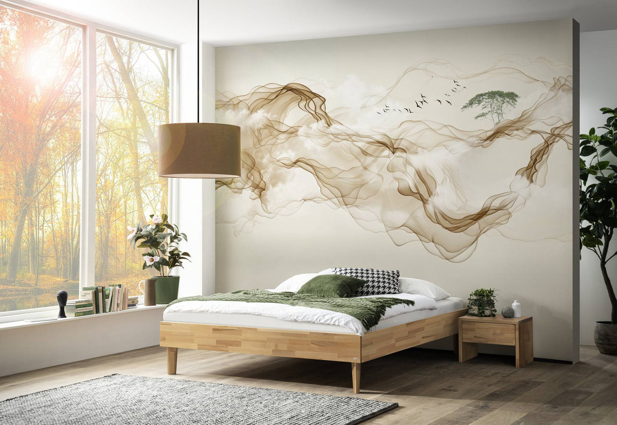 Hasena Leandro Massivholzbett – 90 x 200 cm, 25 cm, Kernbuche natur, geölt