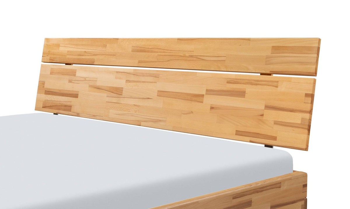 Hasena Lino Kopfteil – 120 cm, Kernbuche natur, geölt