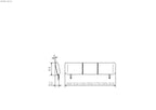 Hasena Boga Polsterkopfteil – 140 cm, Tocco white