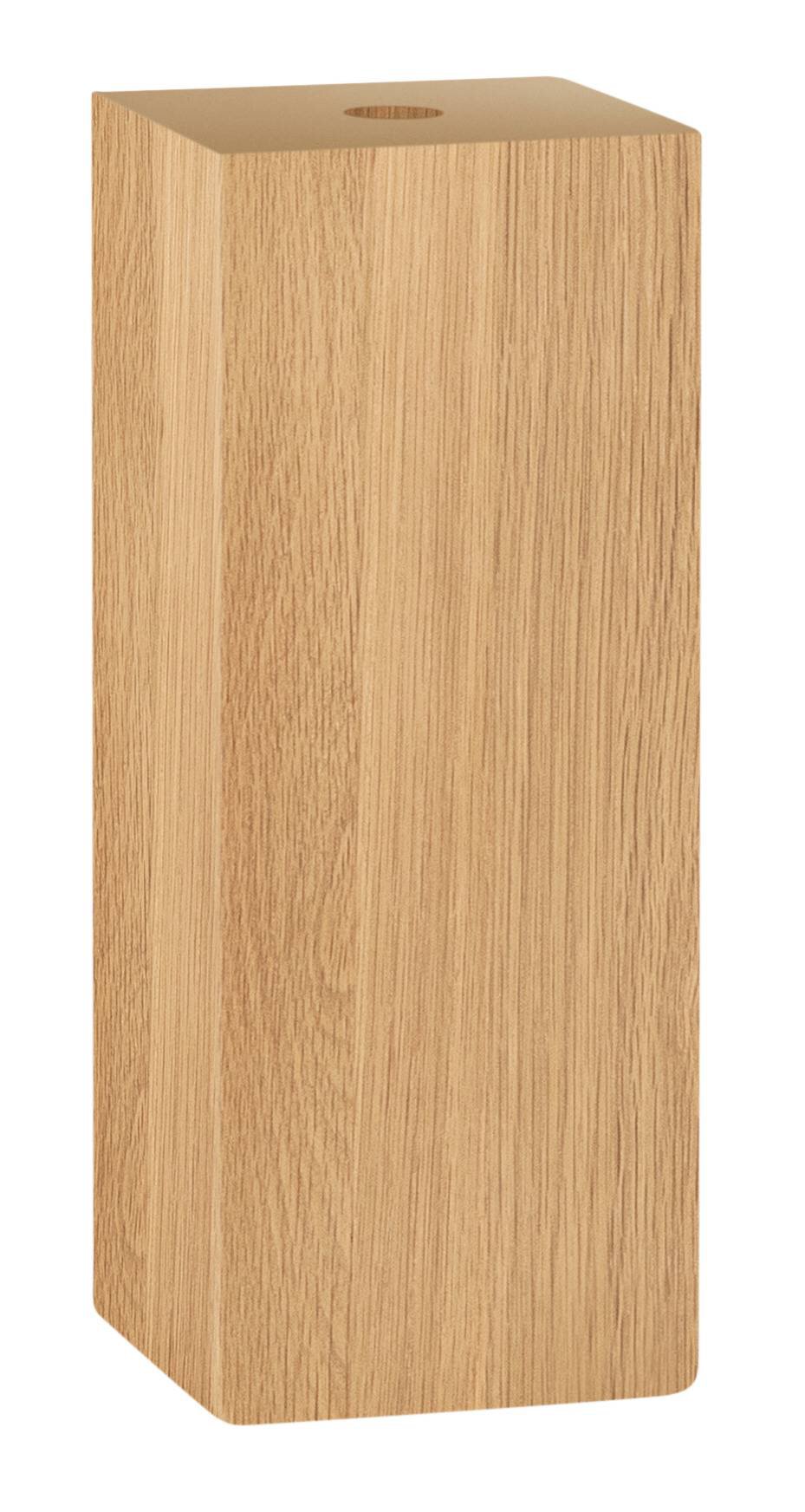 Hasena Tunca Bettfüsse – 20 cm, Eiche bright, geölt