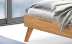 Hasena Calvari Bettgestell – 100 x 200 cm, 25 cm, MDF weiss deckend, lackiert