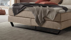 Hasena Celina Boxspringbett – 160 x 200 cm, Glamour-Top, Pace sand