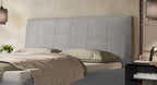 Hasena Juliana Polsterbett – 160 x 200 cm, 20 cm, Pace grey