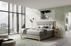 Hasena Cecilia Boxspringbett – 140 x 200 cm, Lovely-Top, Monet steel