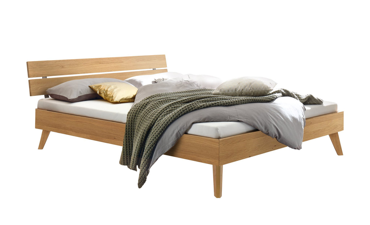 Hasena Ortona Bettgestell – 90 x 200 cm, 20 cm, Eiche bright, geölt