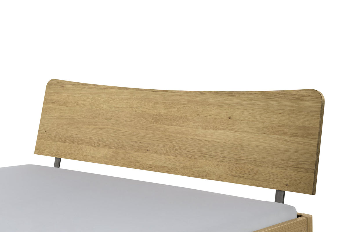 Hasena Wave Kopfteil – 140 cm, Eiche bright, geölt
