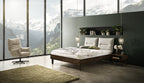 Hasena Bergamo 18/4S Bettrahmen Massivholz – 100 x 200 cm, Nussbaum, geölt