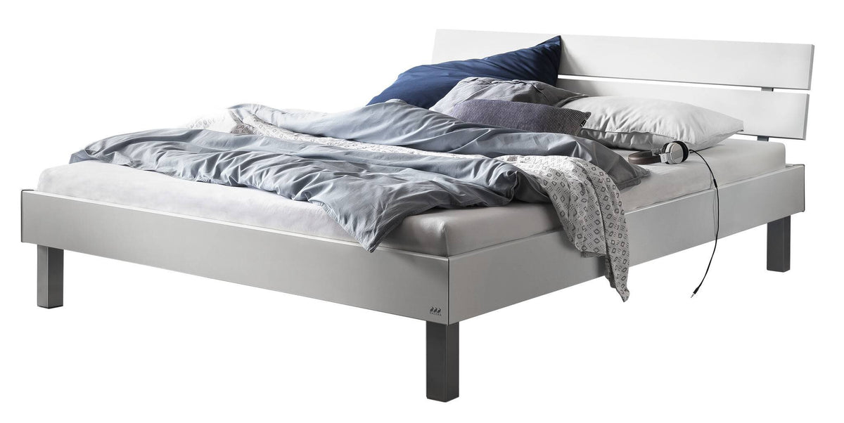 Hasena Rocco Bettgestell – 90 x 200 cm, 20 cm, Weiss