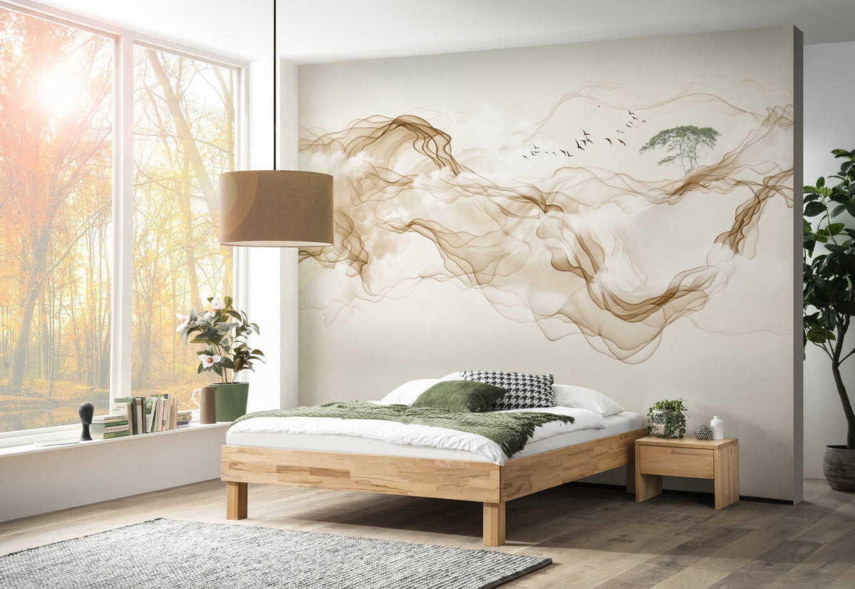 Hasena Basico Massivholzbett – 90 x 200 cm, 25 cm, Kernbuche natur, geölt