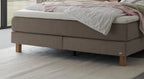 Hasena Reina Boxspringbett – 160 x 200 cm, Glamour-Top, Pace light grey