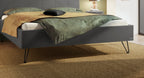Hasena Noelia Polsterbett – 180 x 200 cm, Pace light grey