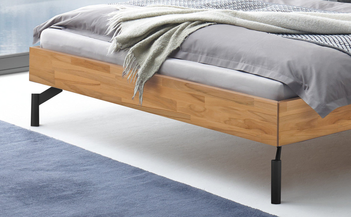 Hasena Cardella Bettgestell – 140 x 200 cm, MDF weiss deckend, lackiert