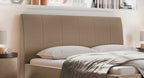 Hasena Carlinda Polsterbett – 160 x 200 cm, 25 cm, Pace grey