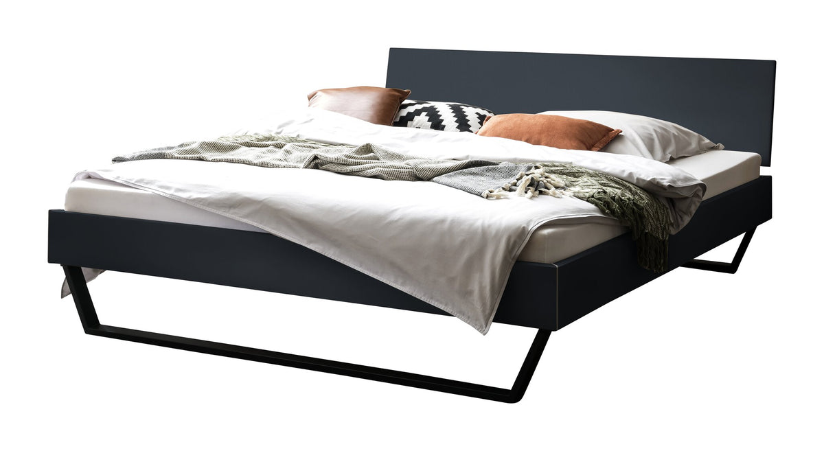 Hasena Gleva Bettgestell – 140 x 200 cm, 20 cm, Anthrazit