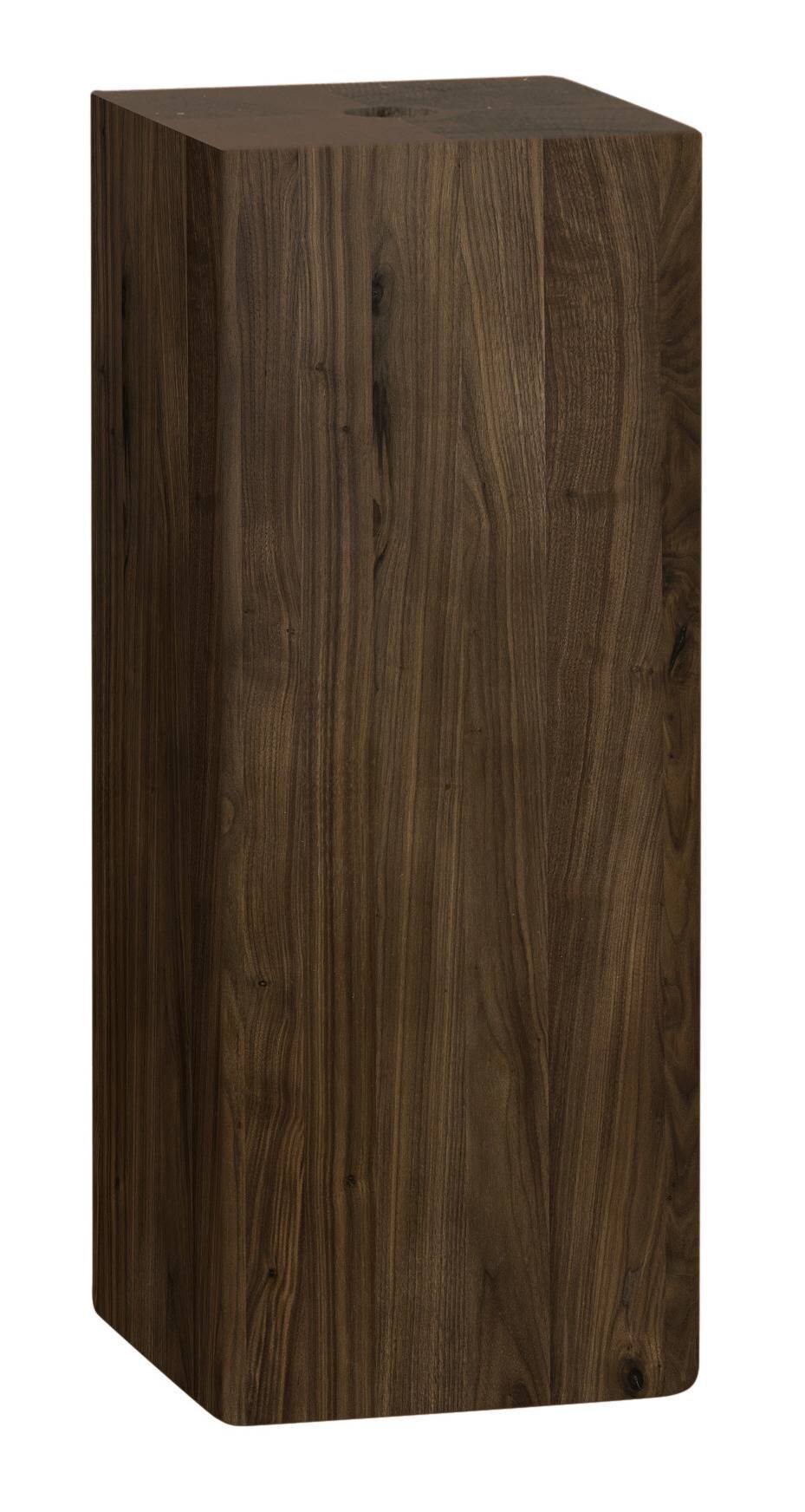 Hasena Tunca Bettfüsse – 20 cm, Nussbaum, geölt