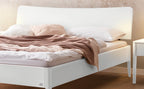 Hasena Spezia Bettgestell – 160 x 200 cm, 20 cm, MDF weiss deckend, lackiert