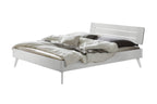 Hasena Rubiera Bettgestell – 140 x 200 cm, 20 cm, MDF weiss deckend, lackiert