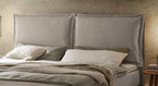 Hasena Ricarda Boxspringbett – 140 x 200 cm, Elegance-Top, Pace grey