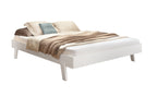 Hasena Molino Bettgestell – 90 x 200 cm, 20 cm, MDF weiss deckend, lackiert
