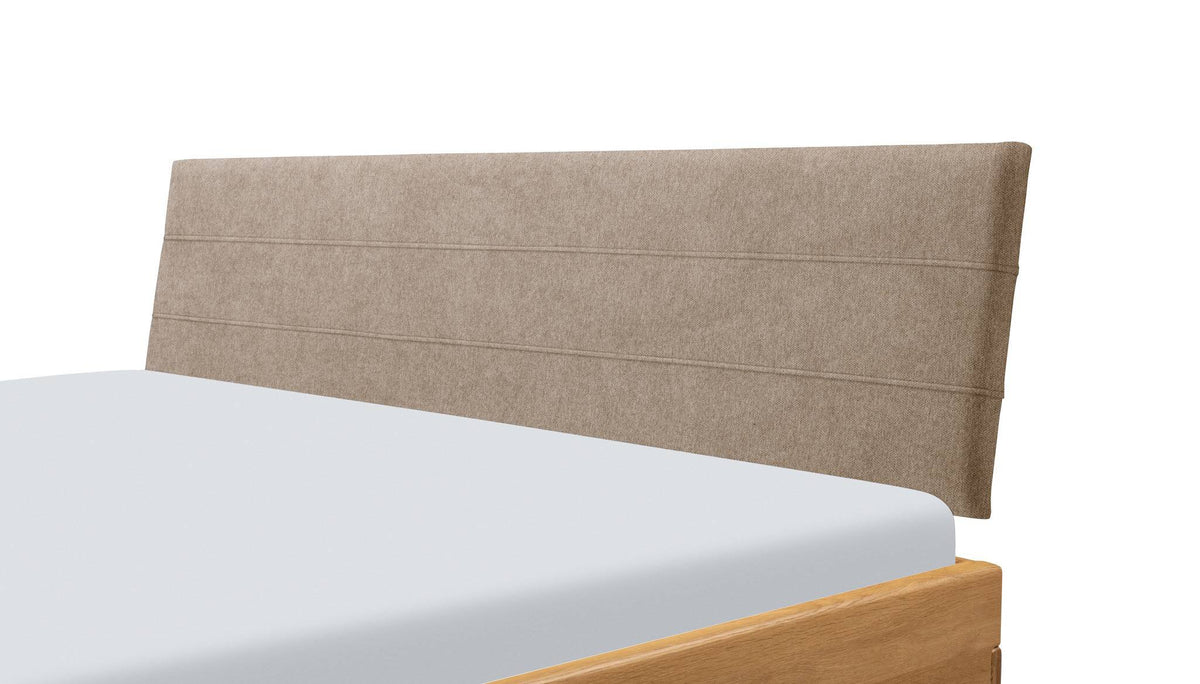 Hasena Limes Polsterkopfteil – 120 cm, Pace sand