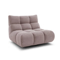 Graceland Sessel Feincord altrosa - Moderner Lounge Chair mit Wattierung