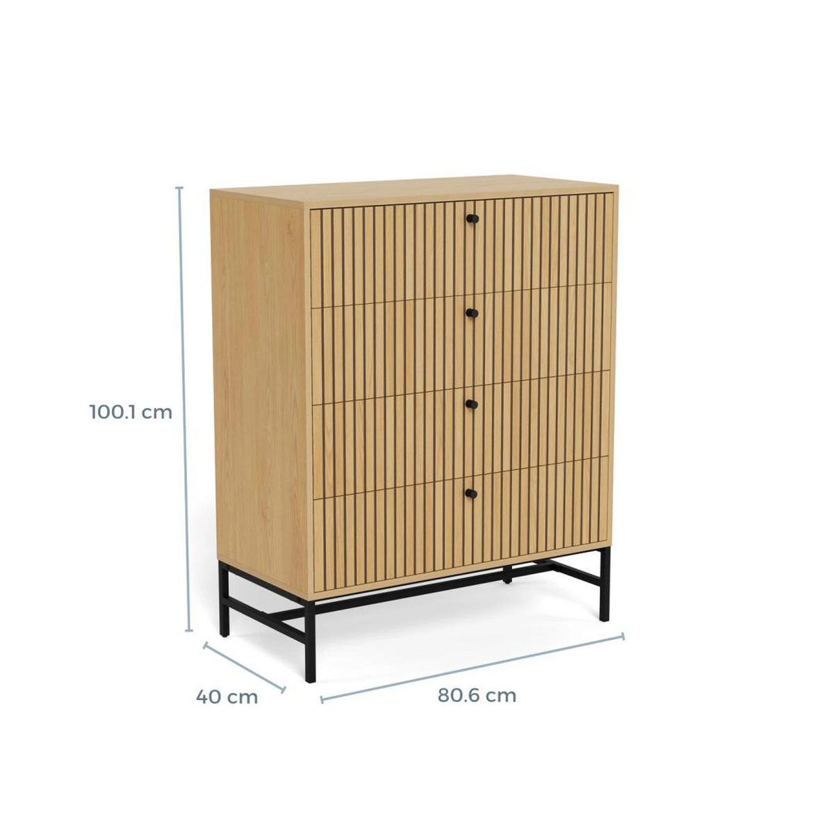 Albany Kommode 80.6x40x100.1 cm