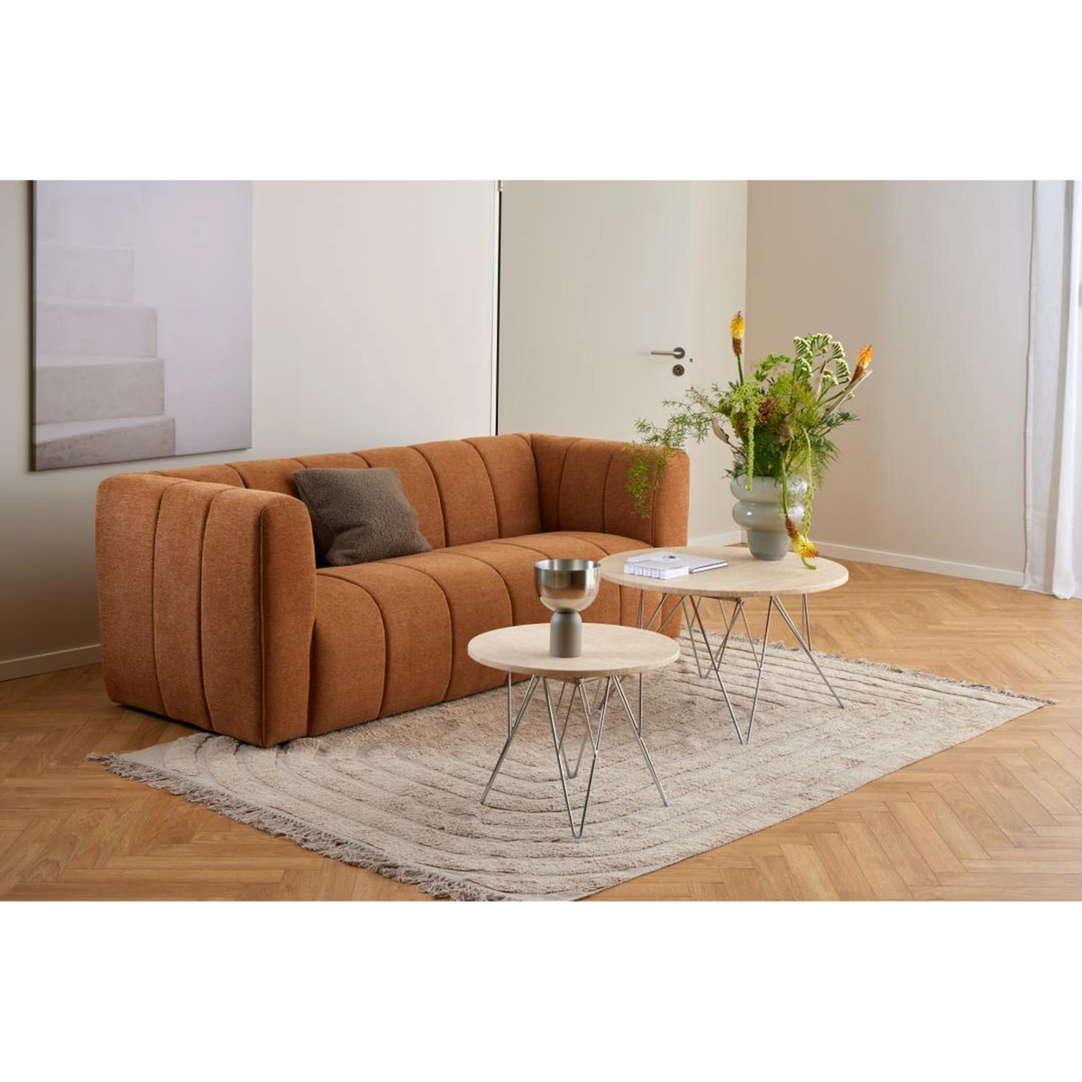 Prunus Couchtisch rund Ø80x46.4 cm
