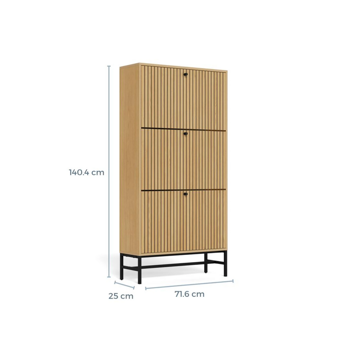 Albany Schuhschrank 71.6x25x140.4 cm