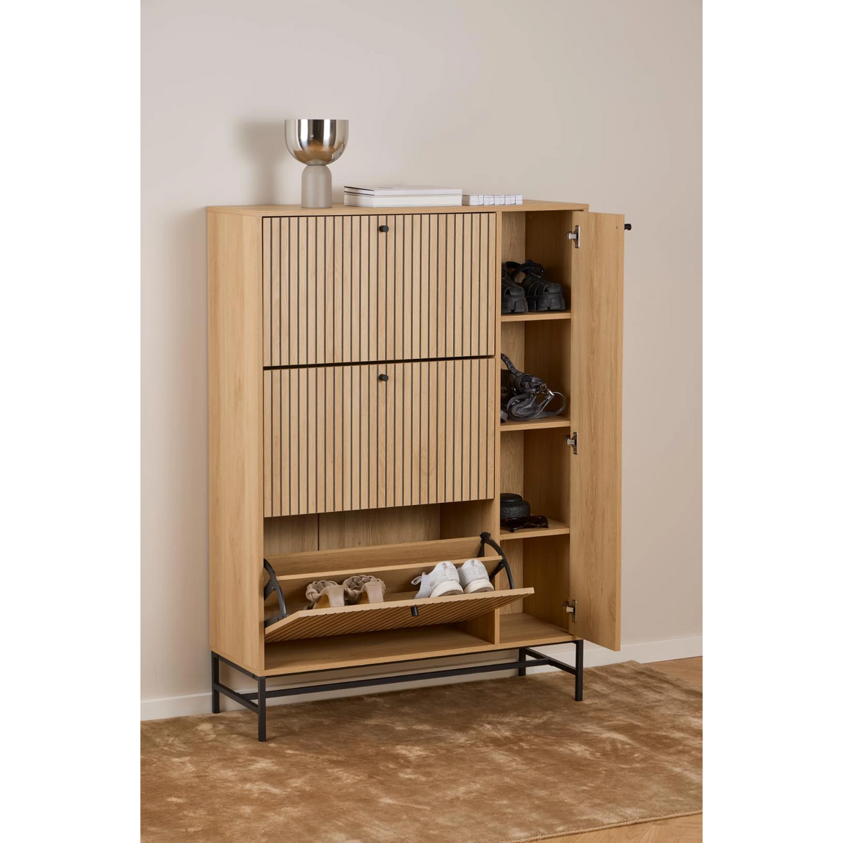 Albany Schuhschrank 98.7x35x140.4 cm