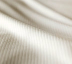 Jersey Bettwäsche Cord in Beige - hochwertiges Material für Komfort und Qualität