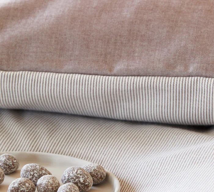 Taie d'oreiller Tender marron 65x100