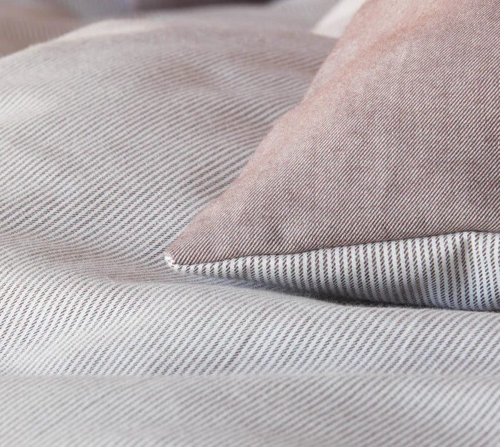 Taie d'oreiller Tender bordeaux 50x70