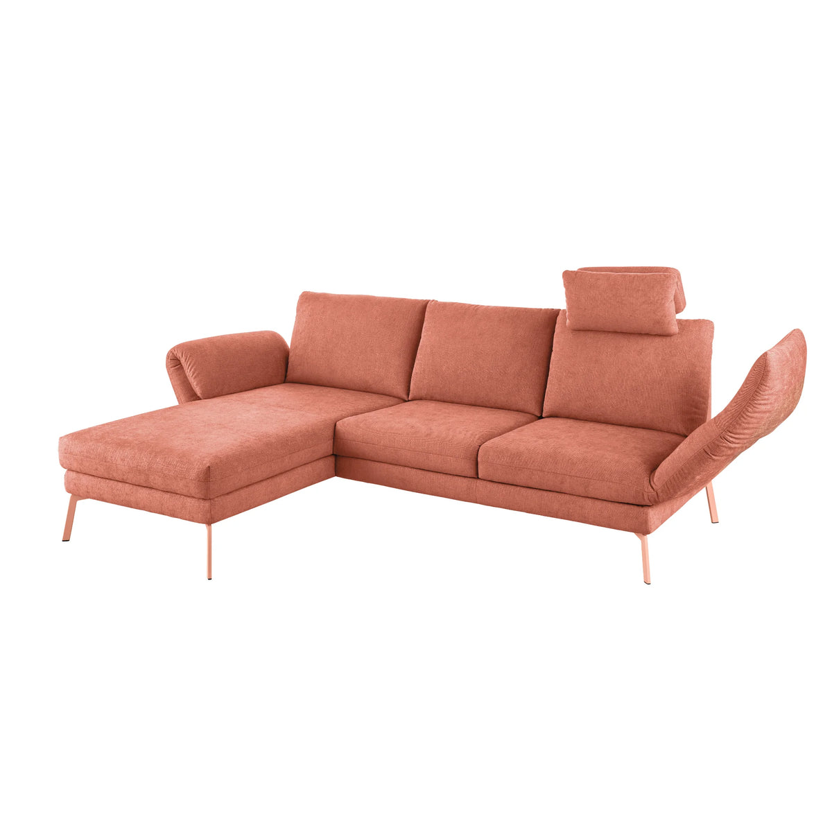 Ecksofa mit Relaxfunktionen