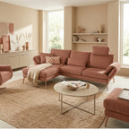 Ecksofa mit Relaxfunktionen